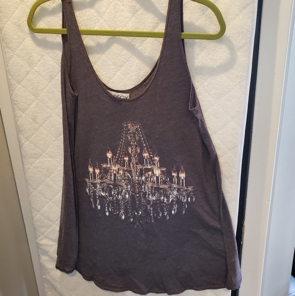 Wildfox chandeliers tunic tank